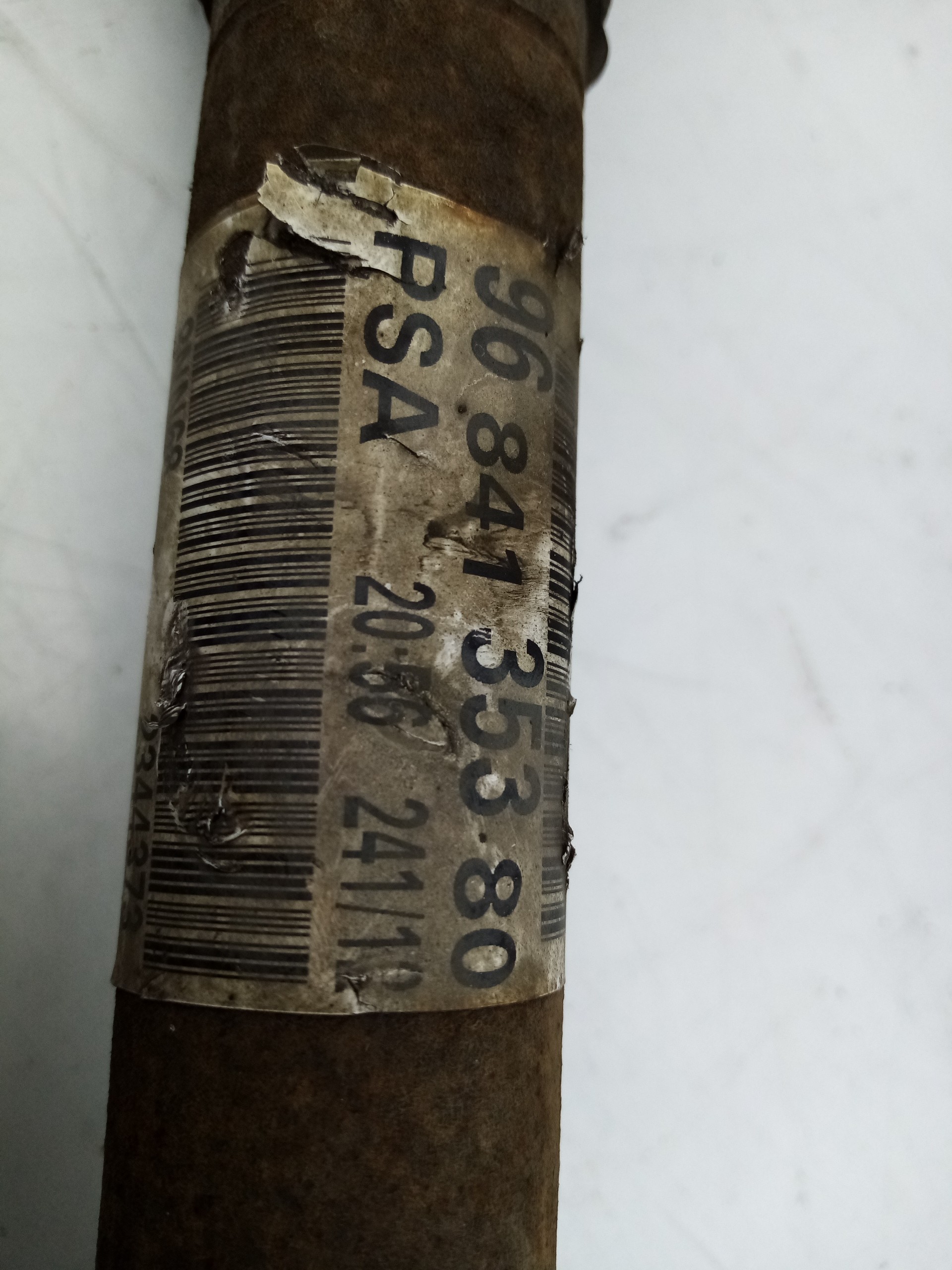 Left front driveshaft PEUGEOT 3008 I (0U_) Imagem-1