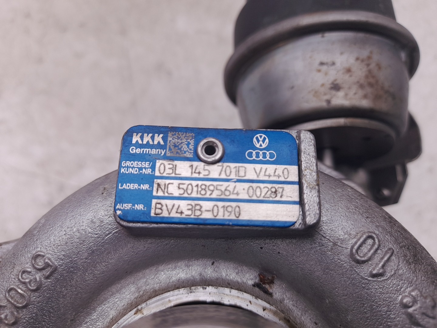 Turbocharger  AUDI A4 (8K2, B8) Imagem-3