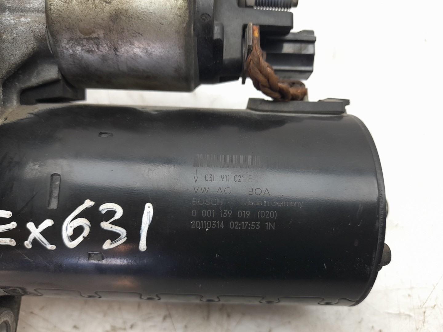 Starter Motor AUDI A4 (8K2, B8) Imagem-3