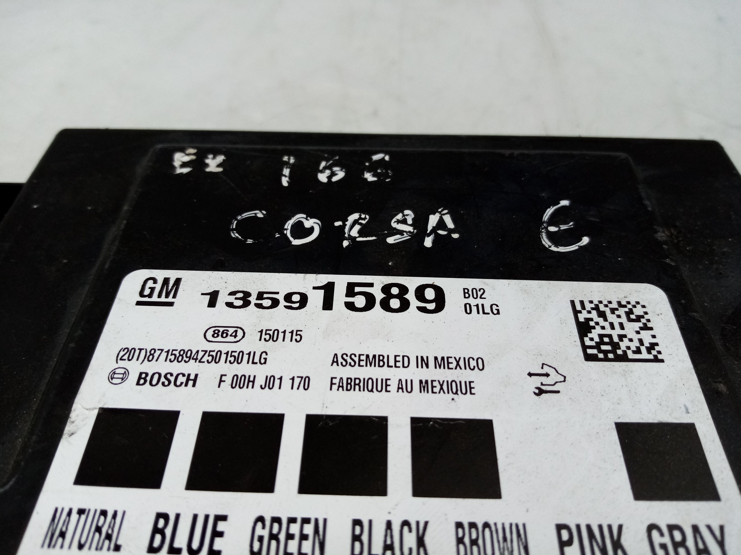 Caja fusibles / SAM / BSI OPEL Corsa E Imagem-1