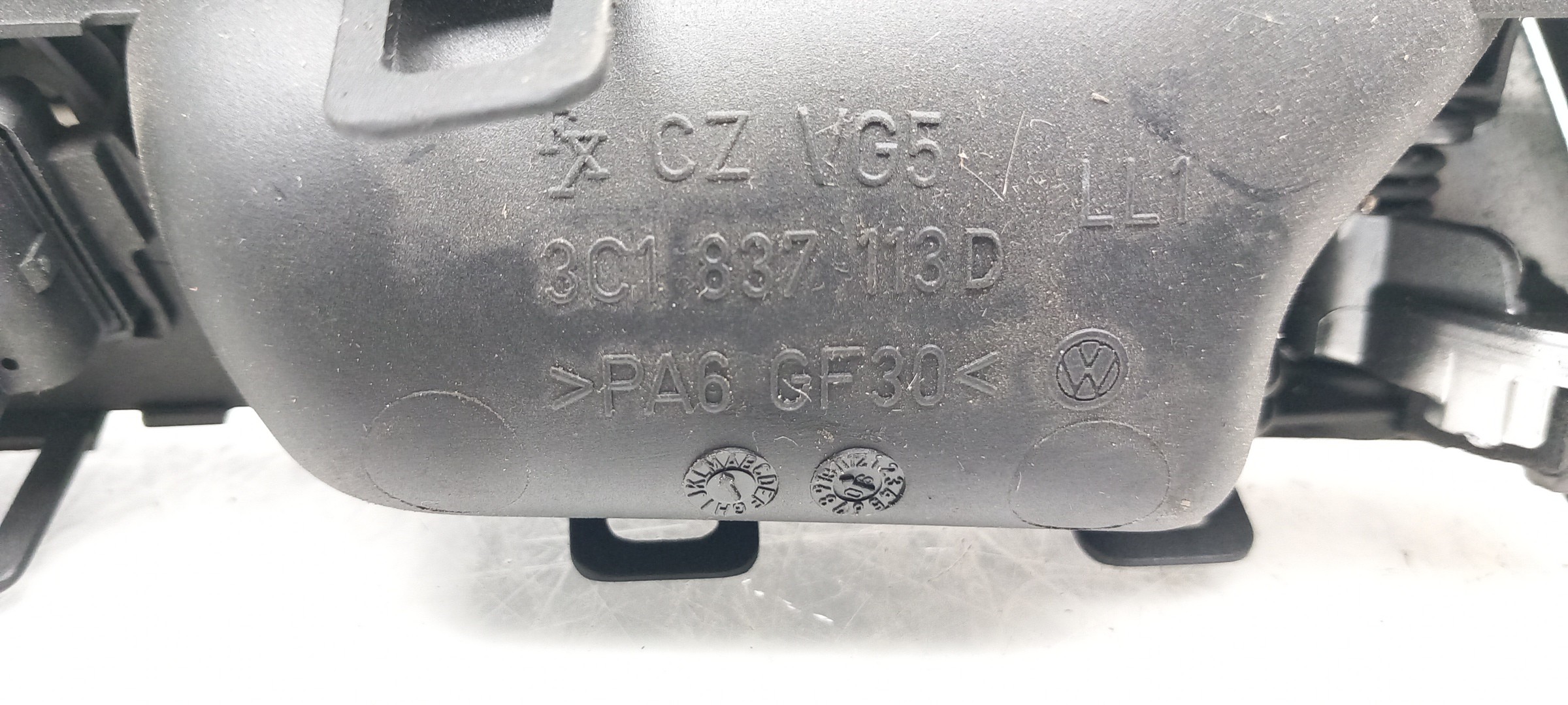 Poignée intérieure de porte avant gauche VOLKSWAGEN Passat (3C2) Imagem-2