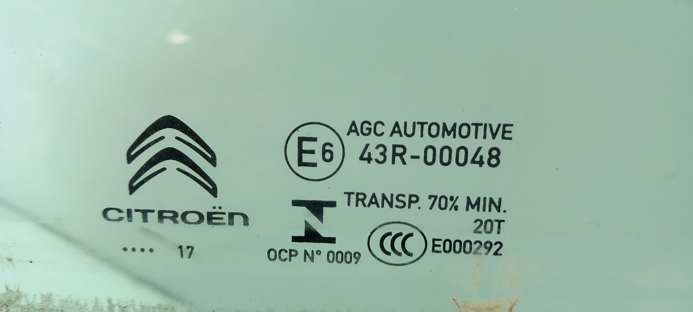 Vidrio puerta Trasero Izquierdo CITROËN C3 Aircross II (2R_, 2C_) Imagem-1