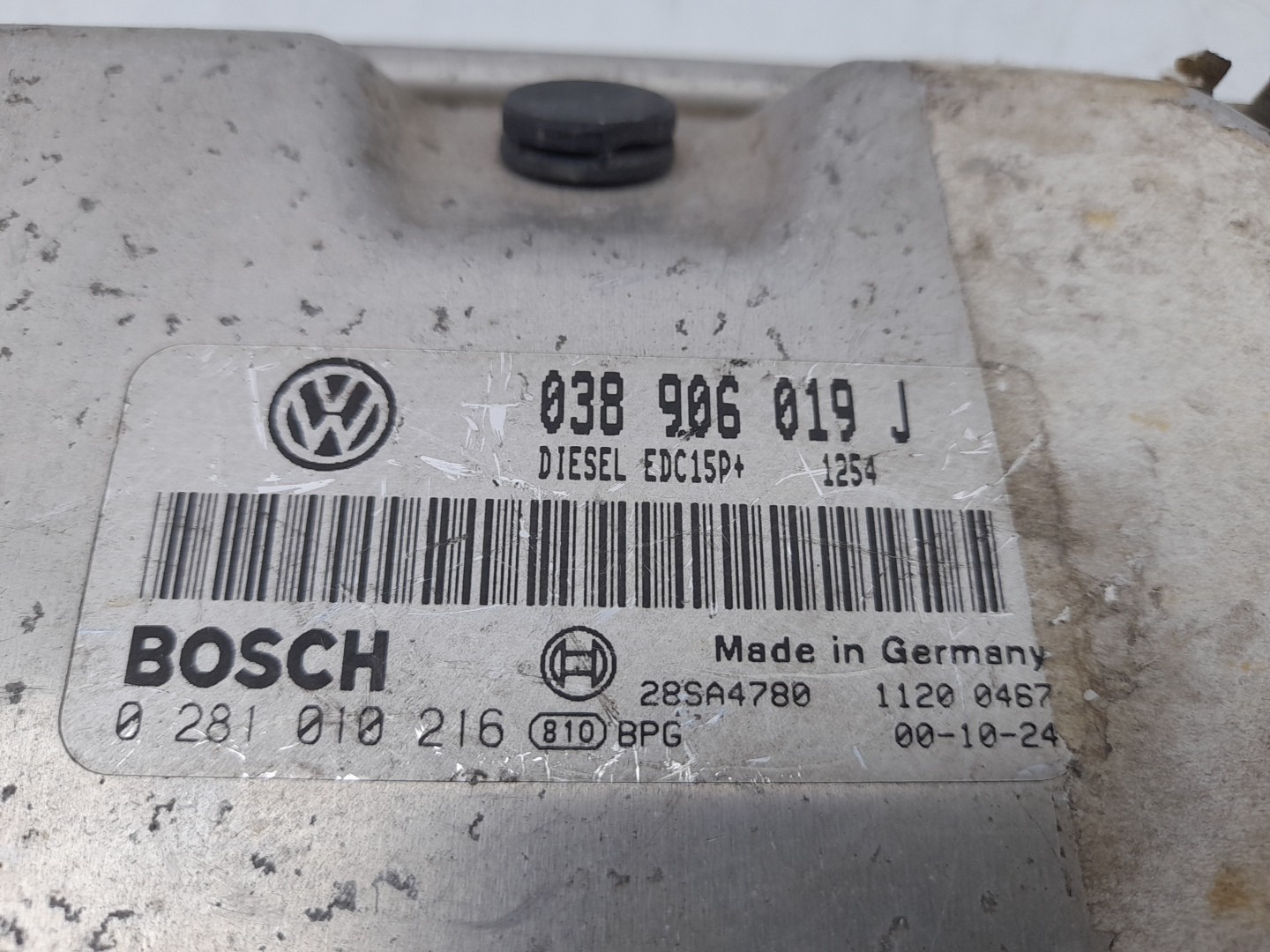 Engine control unit / ECU SEAT Alhambra (7V8, 7V9) Imagem-2