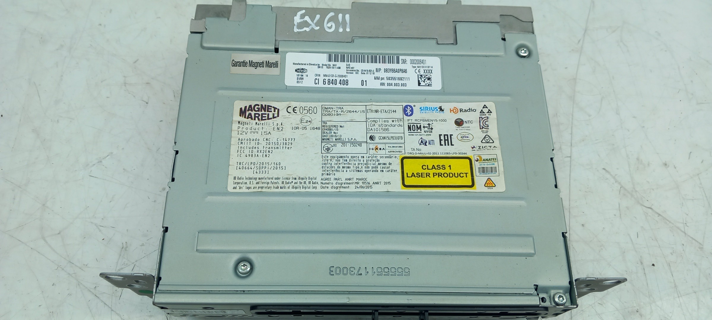 Radio / autorradio BMW 1 (F20) Imagem-0