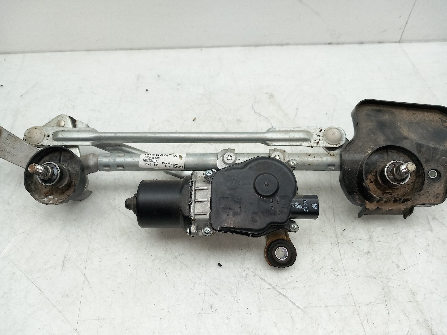 Motor limpiaparabrisas Frente