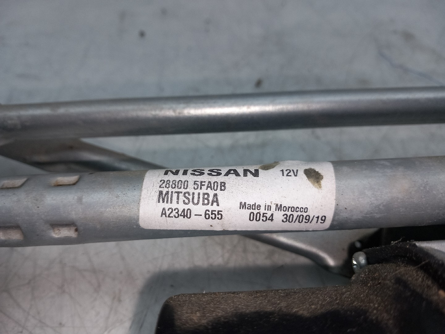 Motor limpiaparabrisas Frente NISSAN Micra V (K14) Imagem-2