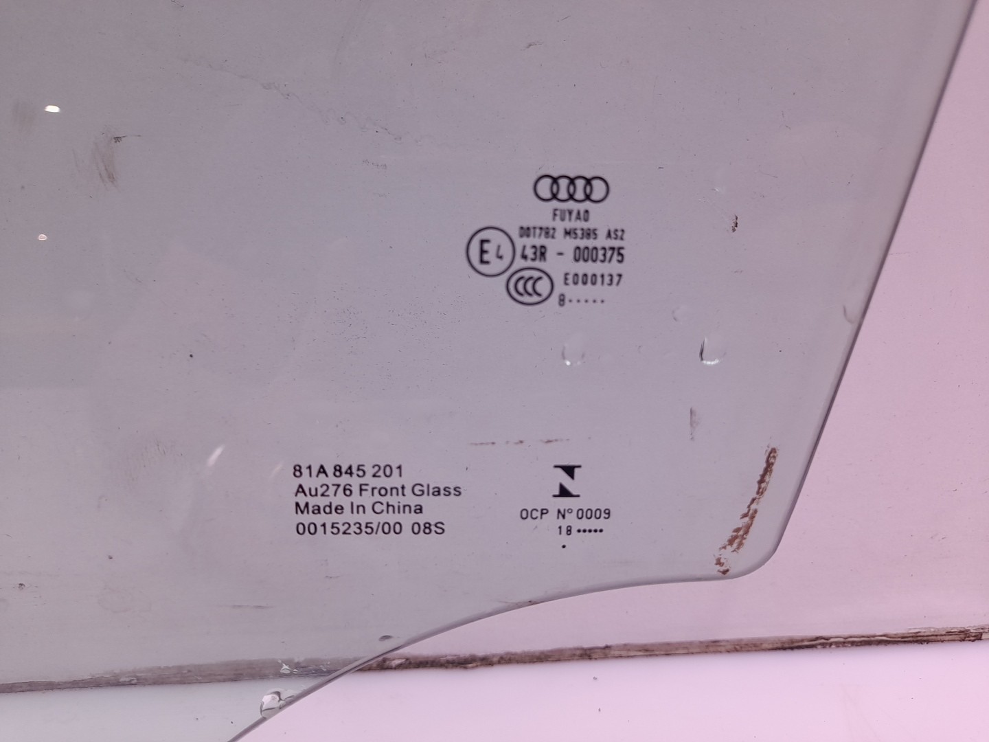 Vitre porte avant gauche AUDI Q2 (GA) Imagem-1