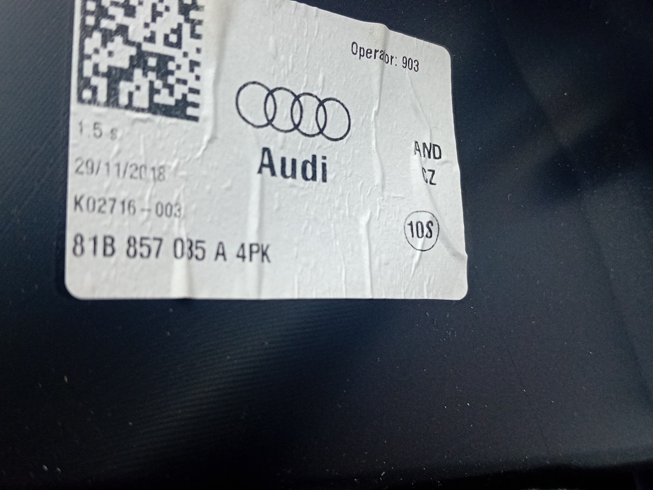 Glove Box / Compartment AUDI Q2 (GA) Imagem-5