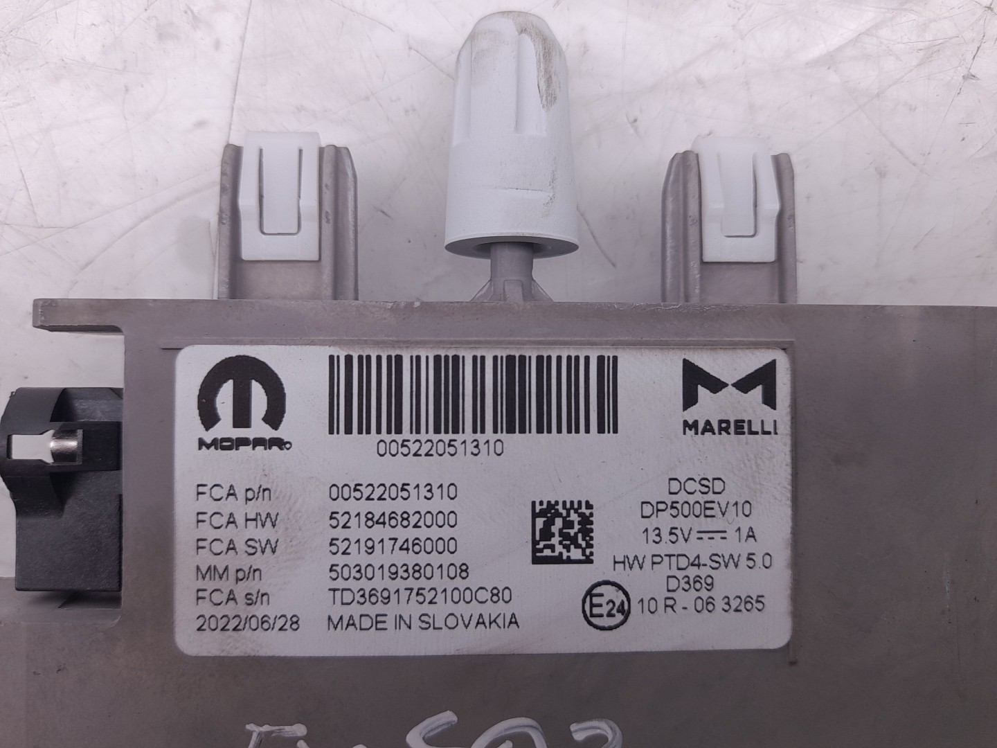 Display / schermo informazioni FIAT 500 (312_) Imagem-4
