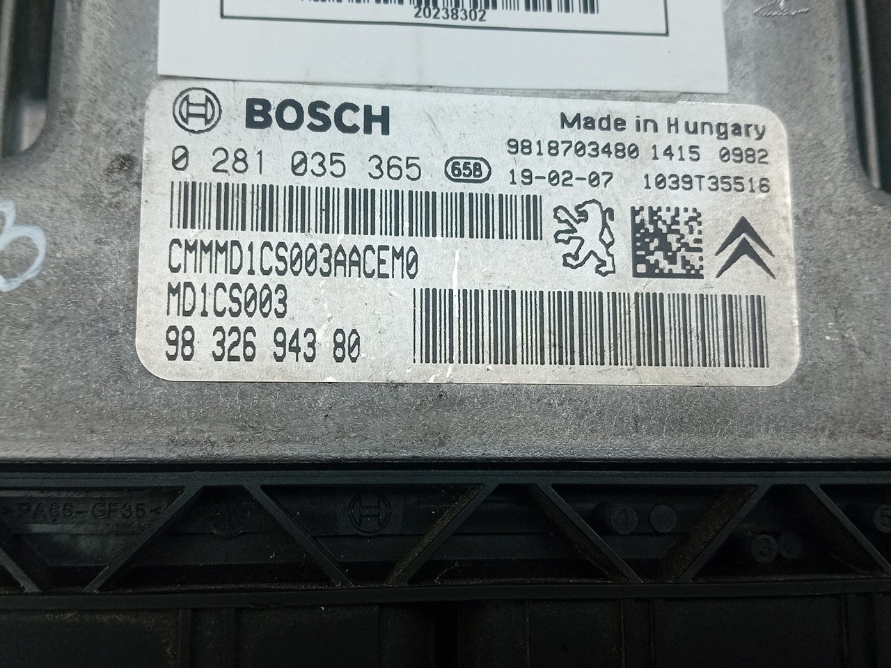 Centralita motor / ECU PEUGEOT 508 SW II Imagem-3