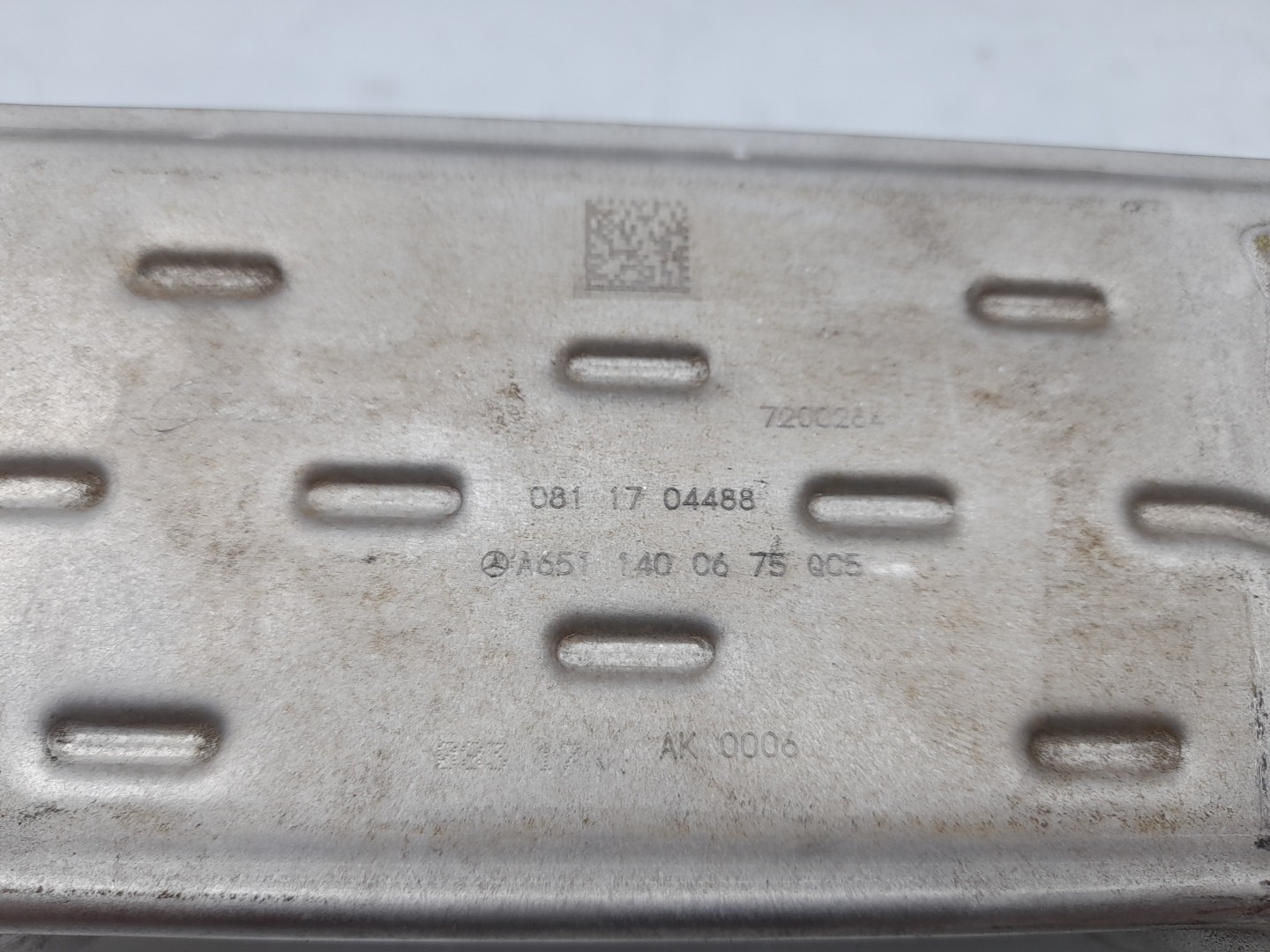 Radiateur de gaz EGR MERCEDES-BENZ Classe C (W205) Imagem-2