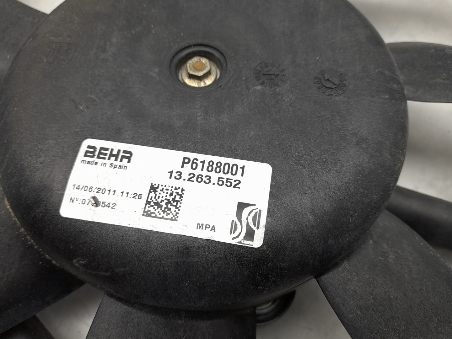 Cooling fan FIAT Punto Evo (199_) Imagem-2