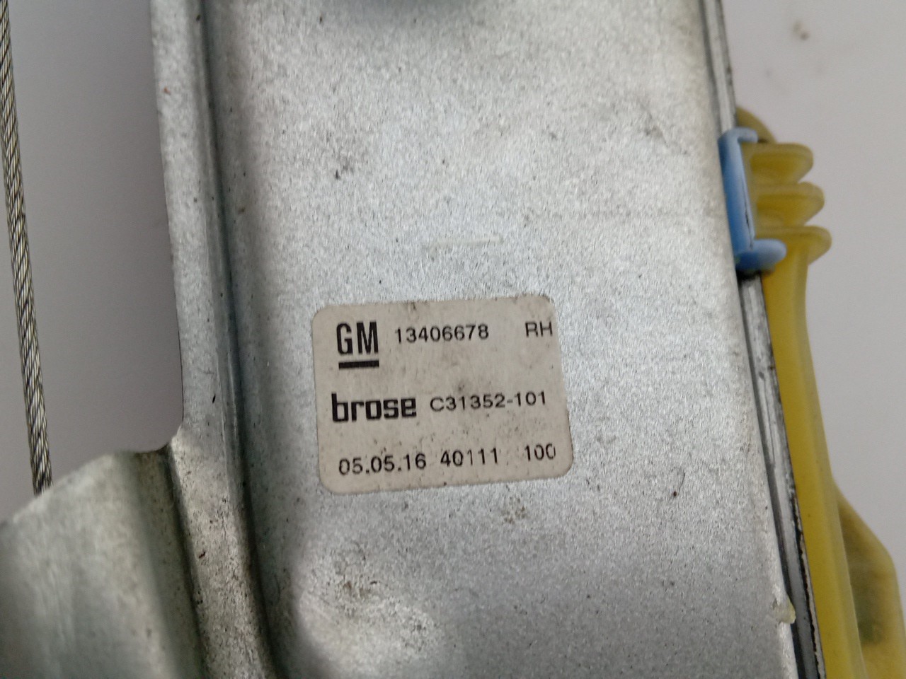 Right rear window regulator OPEL Astra K Imagem-3