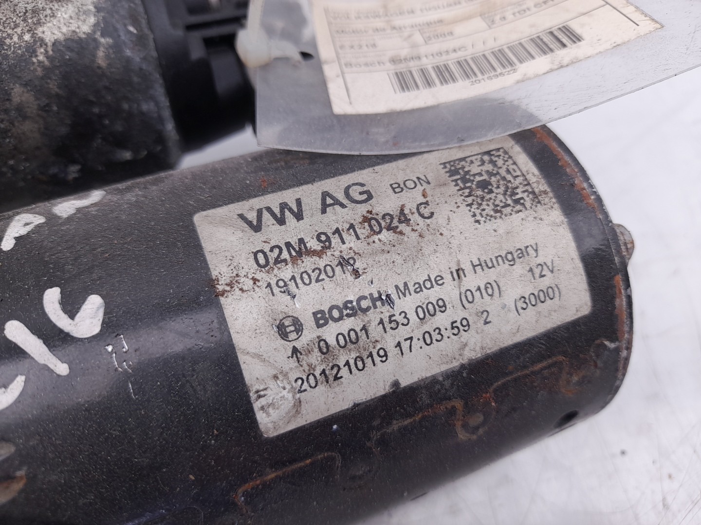 Starter Motor VOLKSWAGEN Tiguan (5N) Imagem-1
