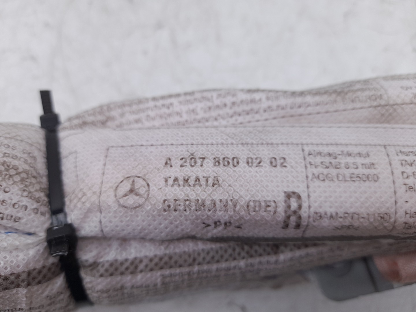 Airbag Cortina Derecho MERCEDES-BENZ Classe S (W222, V222, X222) Imagem-2