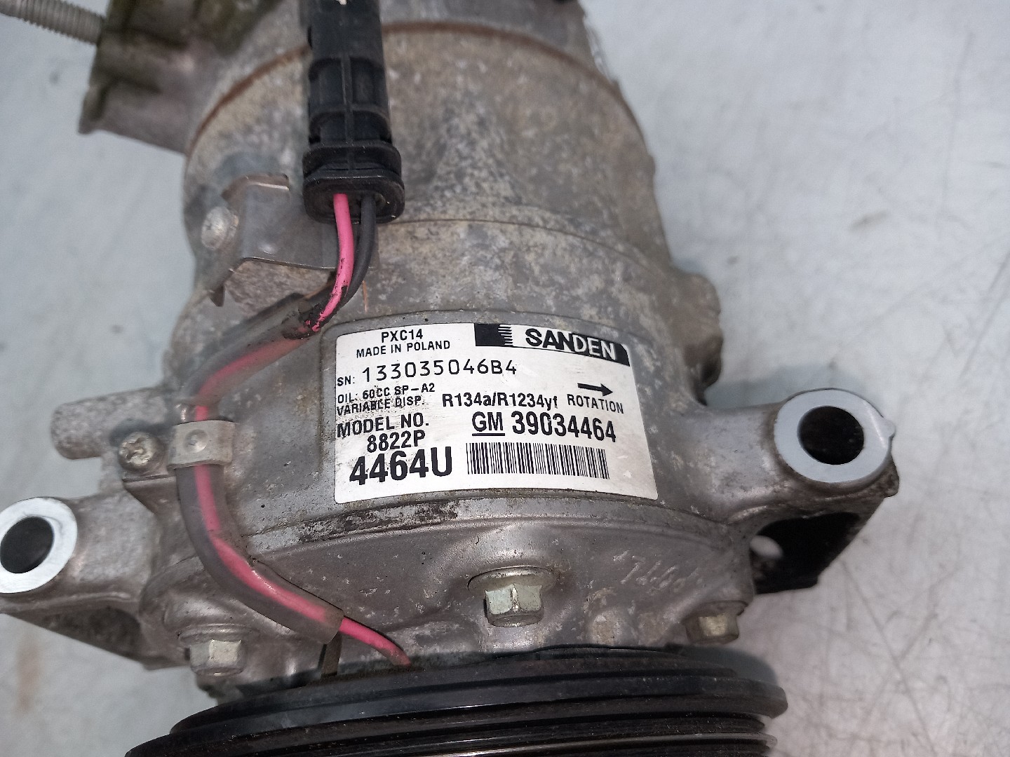 Compressor AC OPEL Astra K Imagem-2
