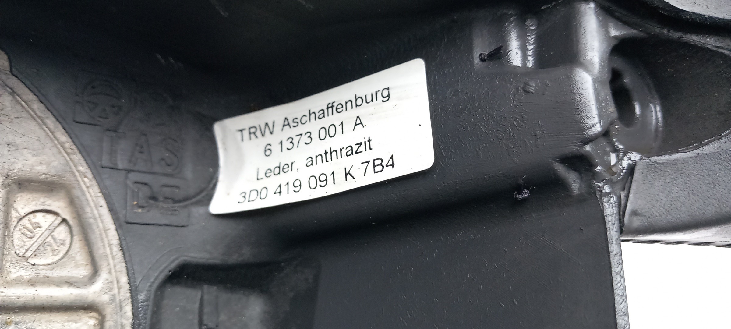 Volante de dirección VOLKSWAGEN Touareg (7L) Imagem-1