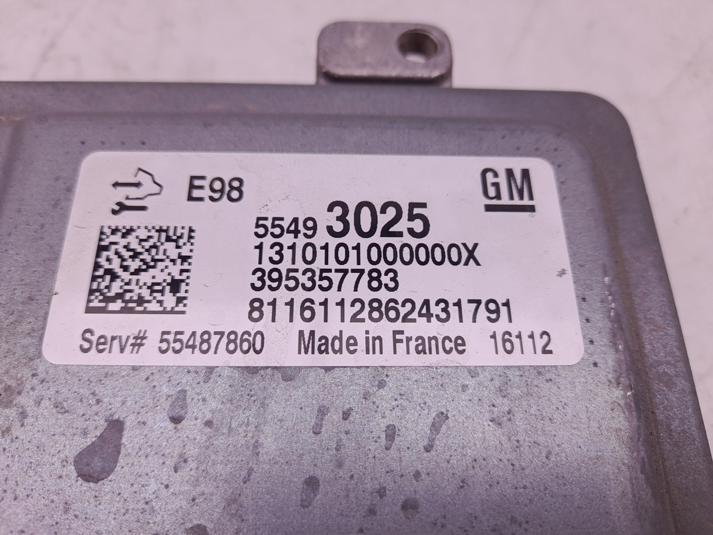 Engine control unit / ECU OPEL Astra K Imagem-1