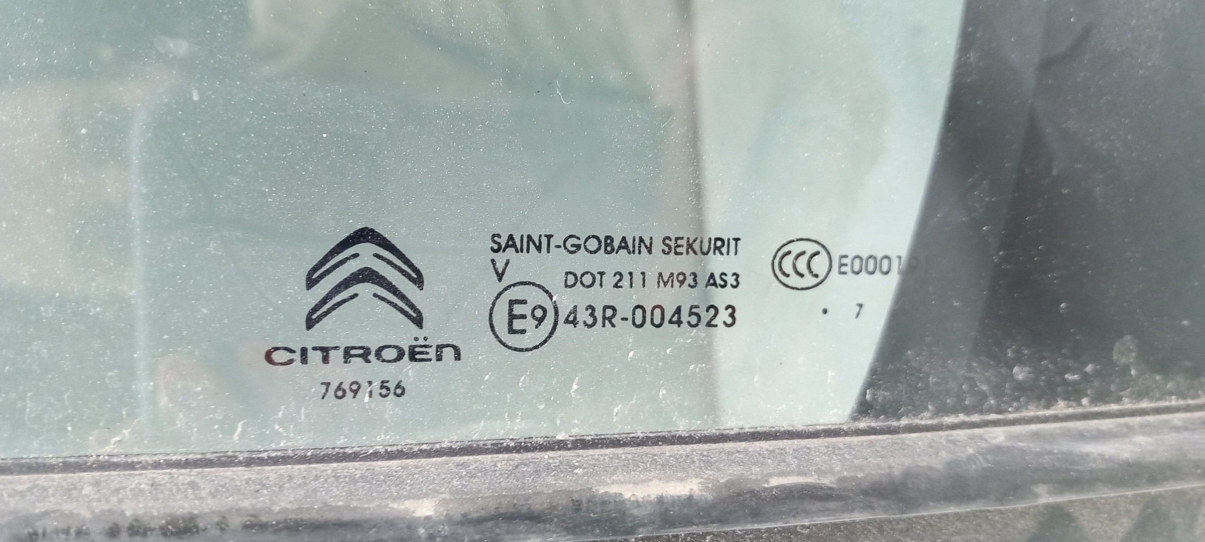 Vitre triangulaire arrière gauche CITROËN C4 Grand Picasso II (DA_, DE_) Imagem-2