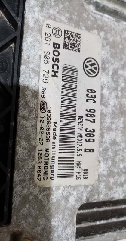 Centralita motor / ECU VOLKSWAGEN Golf VI (5K1) Imagem-2