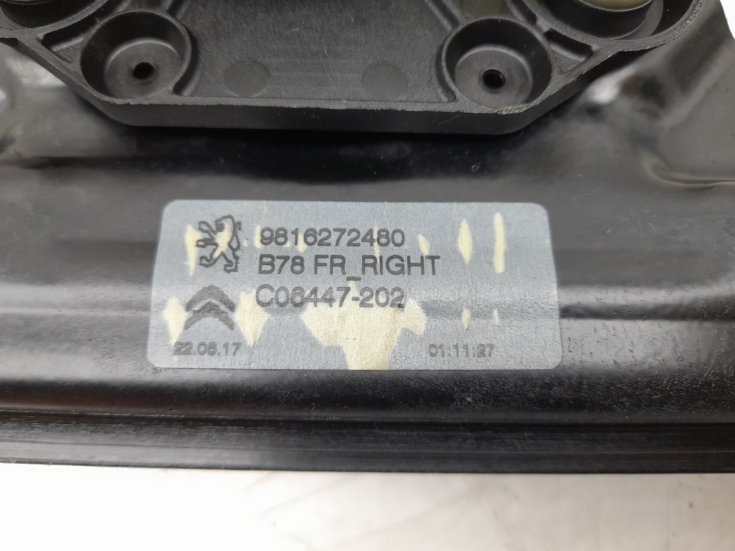 Alzavetro anteriore destro CITROËN C4 Picasso II Imagem-3