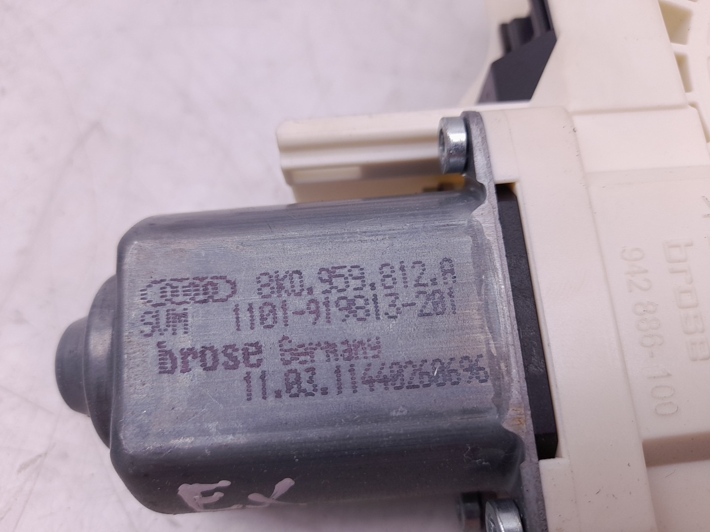 Right Rear  Door Window Regulator Motor AUDI A4 (8K2, B8) Imagem-2
