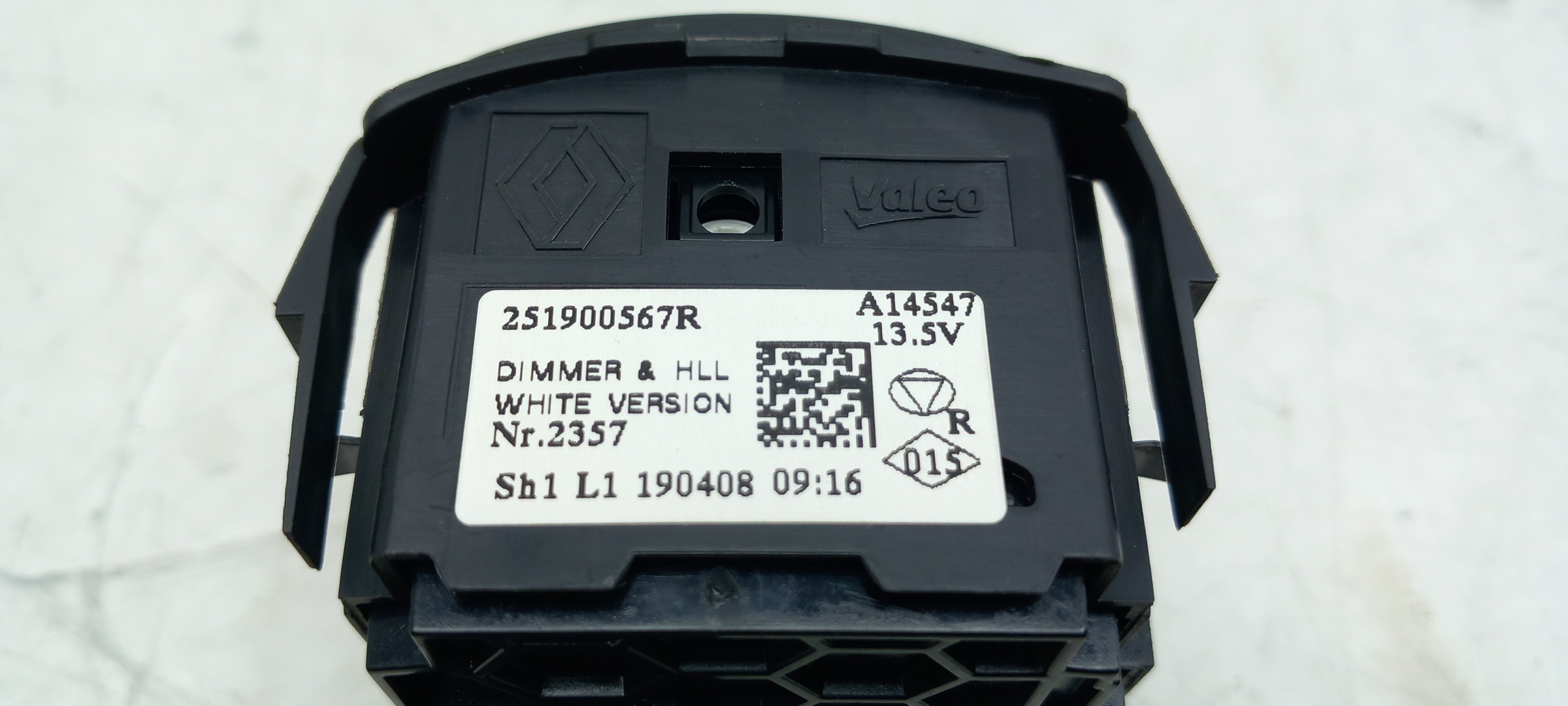 Module d’interrupteur de lumière RENAULT Zoe (BFM_) Imagem-2