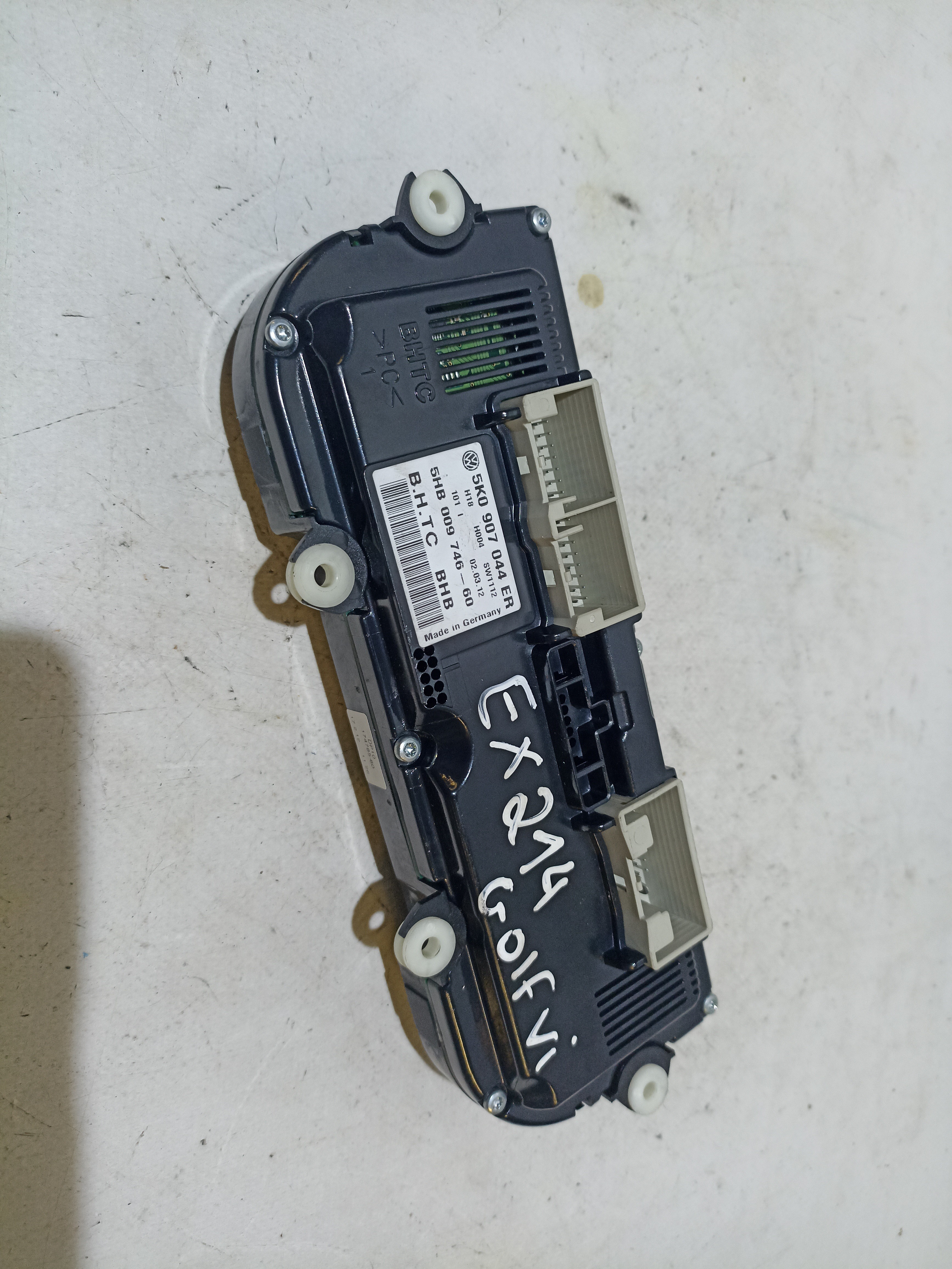 Bouton / interrupteur climatisation VOLKSWAGEN Golf VI (5K1) Imagem-1