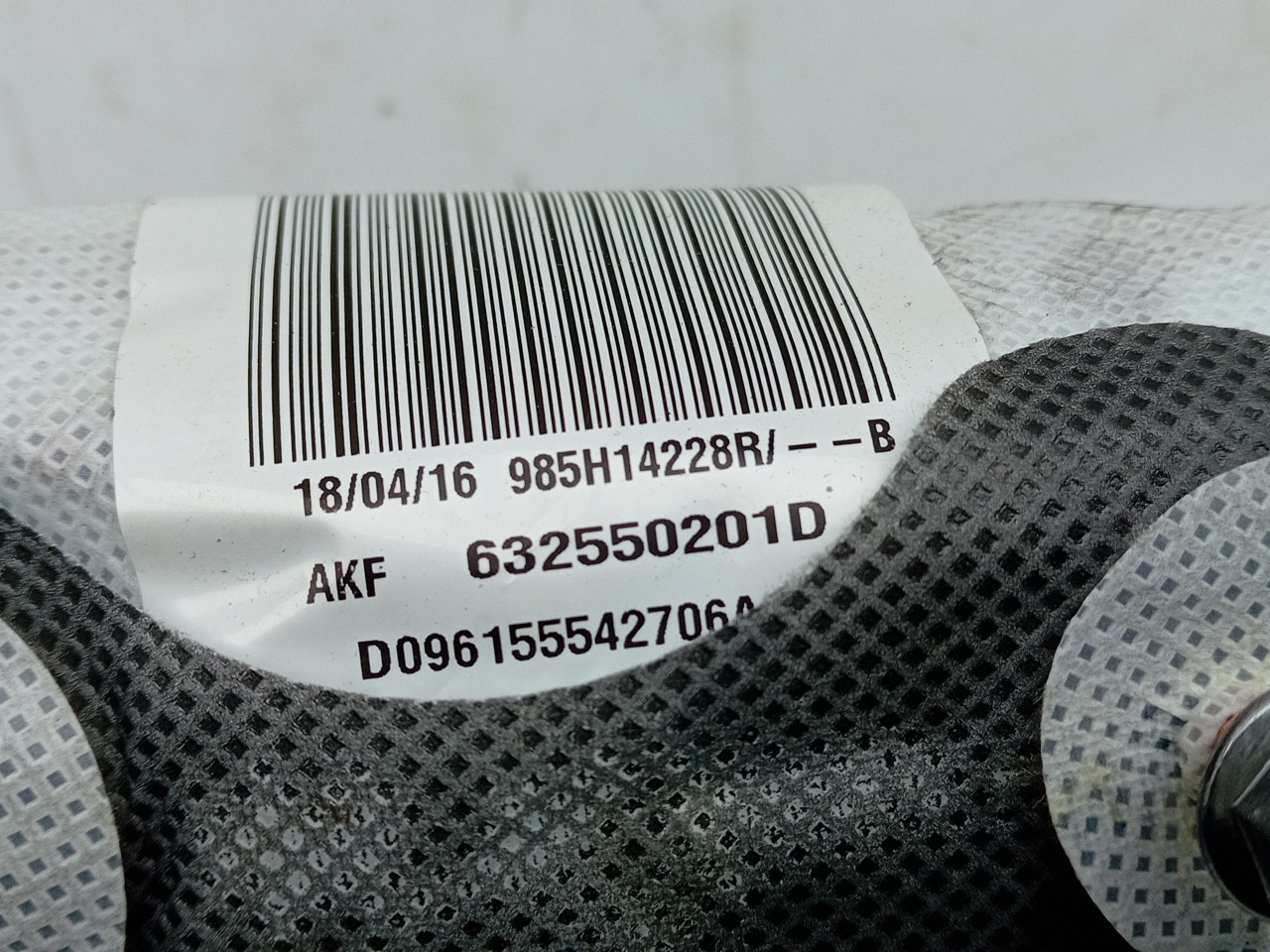 Left Seat Airbag RENAULT Talisman (L2M_) Imagem-3