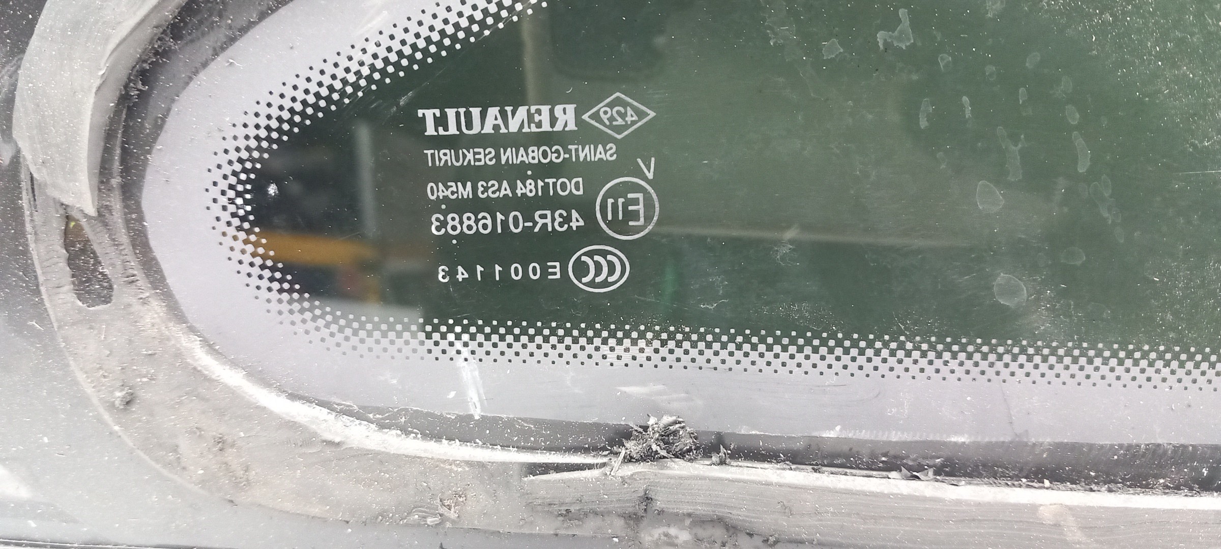 Vitre de custode arrière gauche RENAULT Talisman (L2M_) Imagem-2