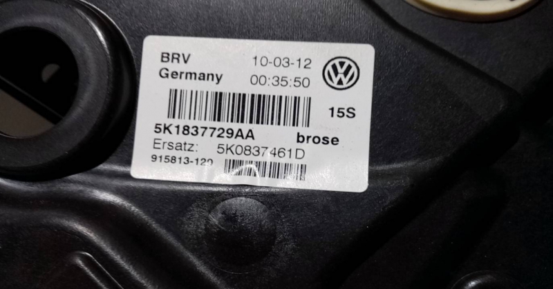 Lève-vitre avant gauche VOLKSWAGEN Golf VI (5K1) Imagem-1