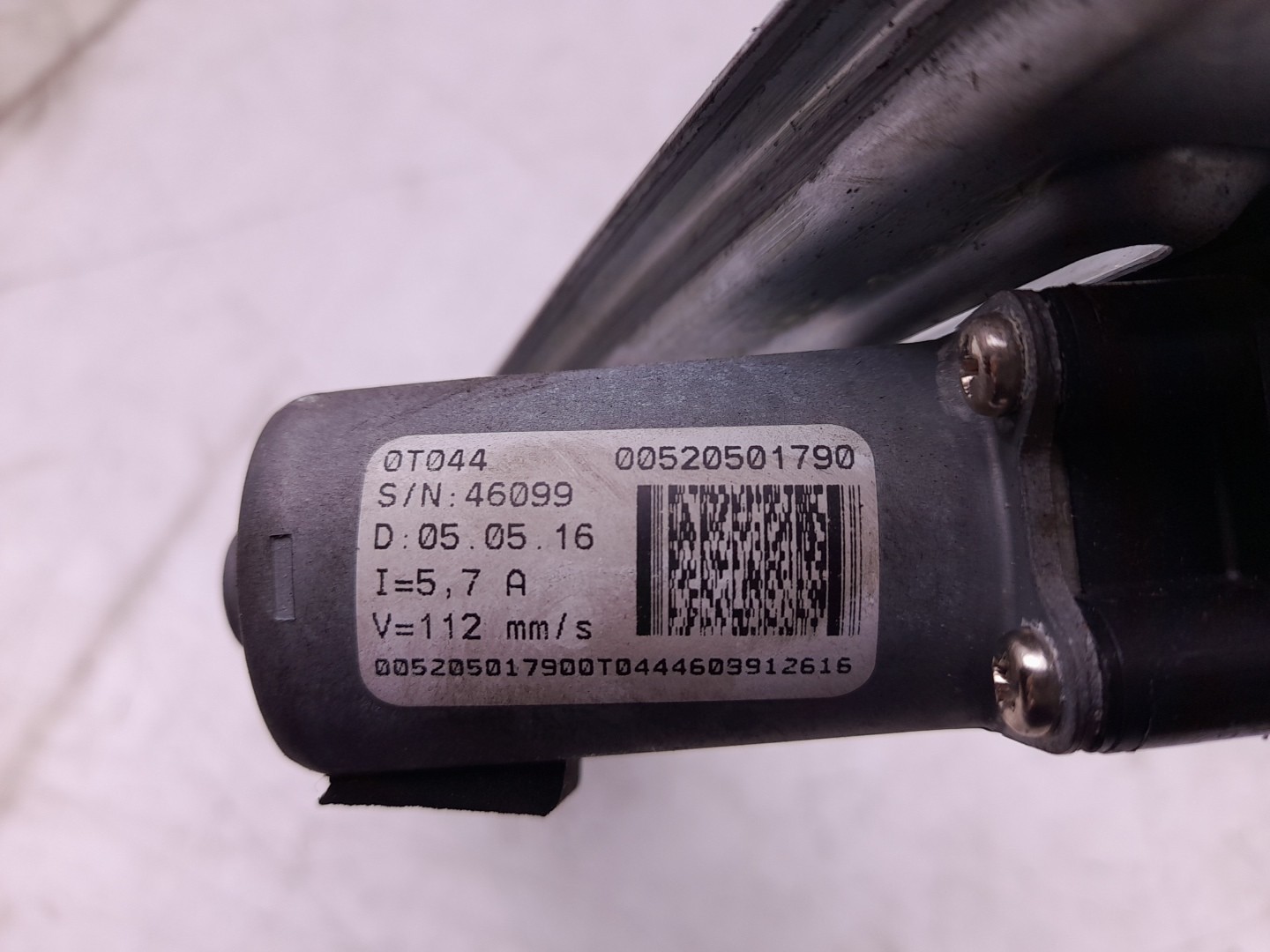 Left rear window regulator FIAT Tipo Hatchback (357_) Imagem-2