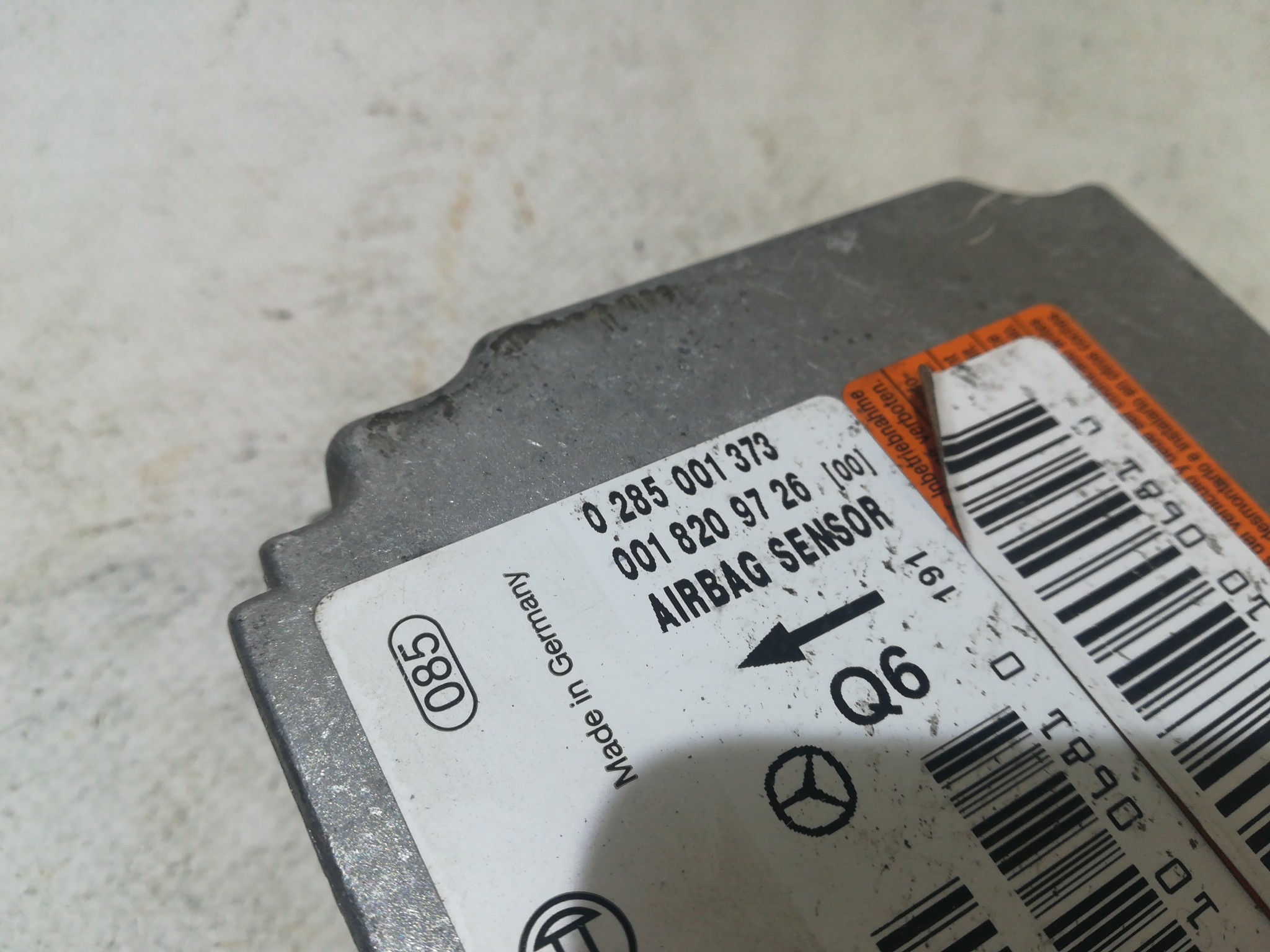 Centralina airbag MERCEDES-BENZ Classe C (W203) Imagem-2