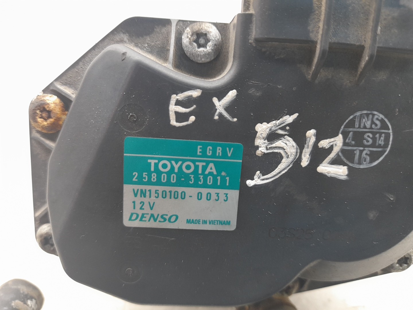 Valve EGR TOYOTA Auris Touring Sports (_E18_) Imagem-4