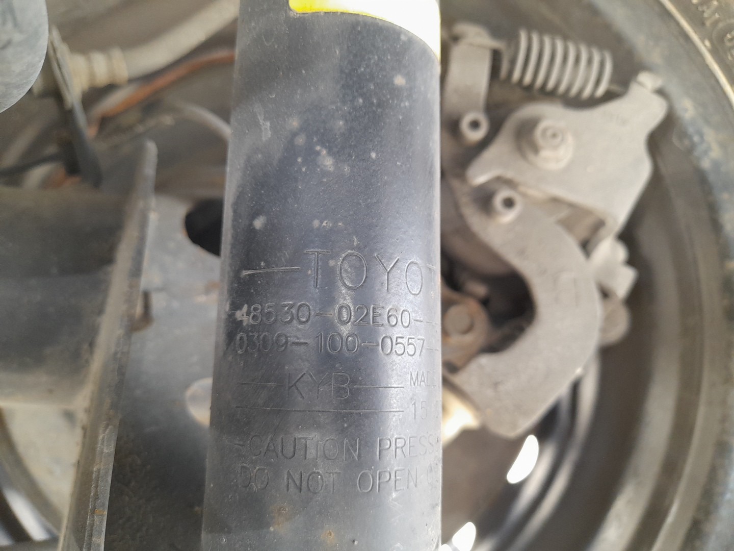 Right Rear Shock Absorber TOYOTA Auris Touring Sports (_E18_) Imagem-1