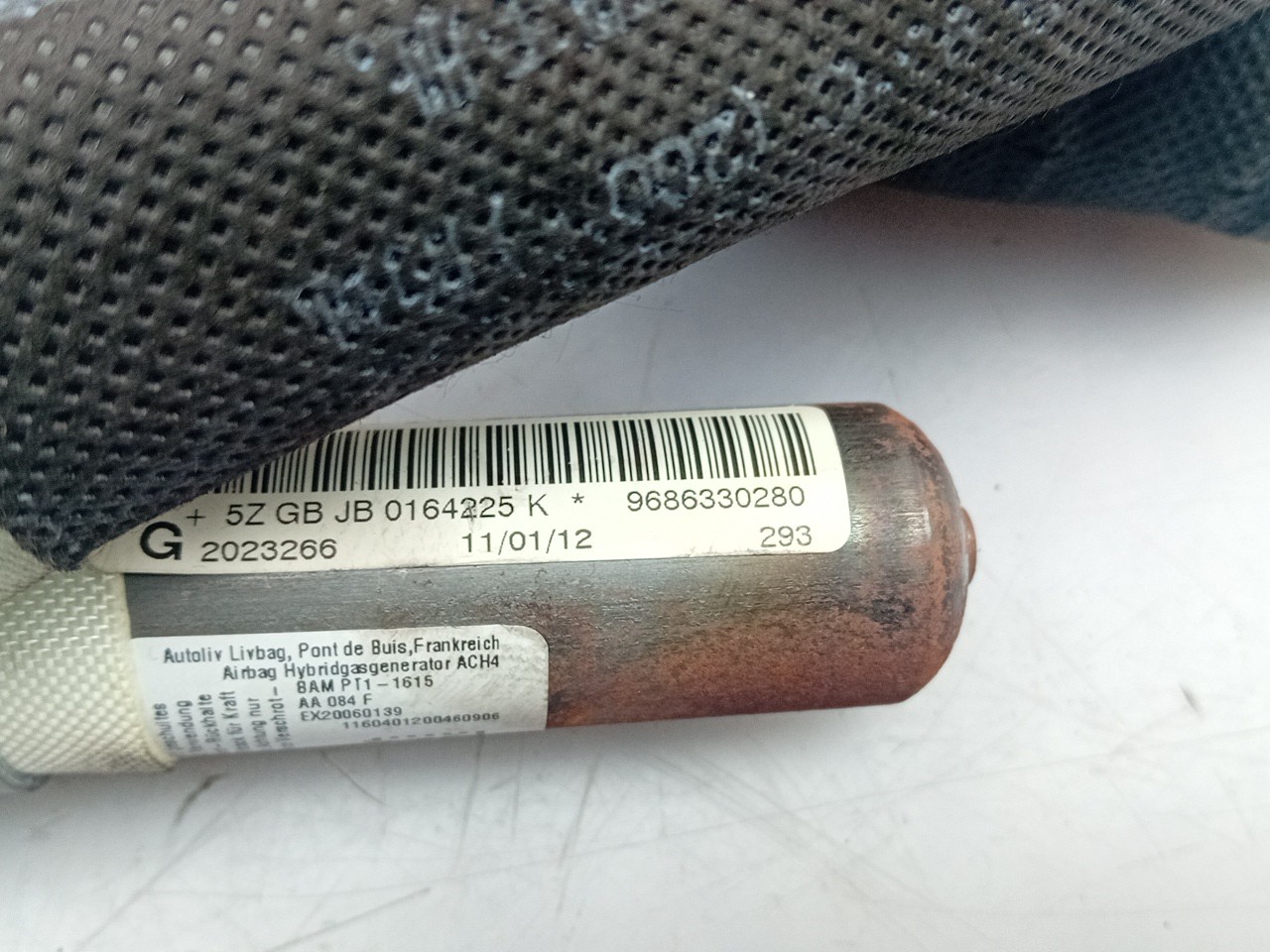 Left Curtain Airbag PEUGEOT 508 Imagem-2