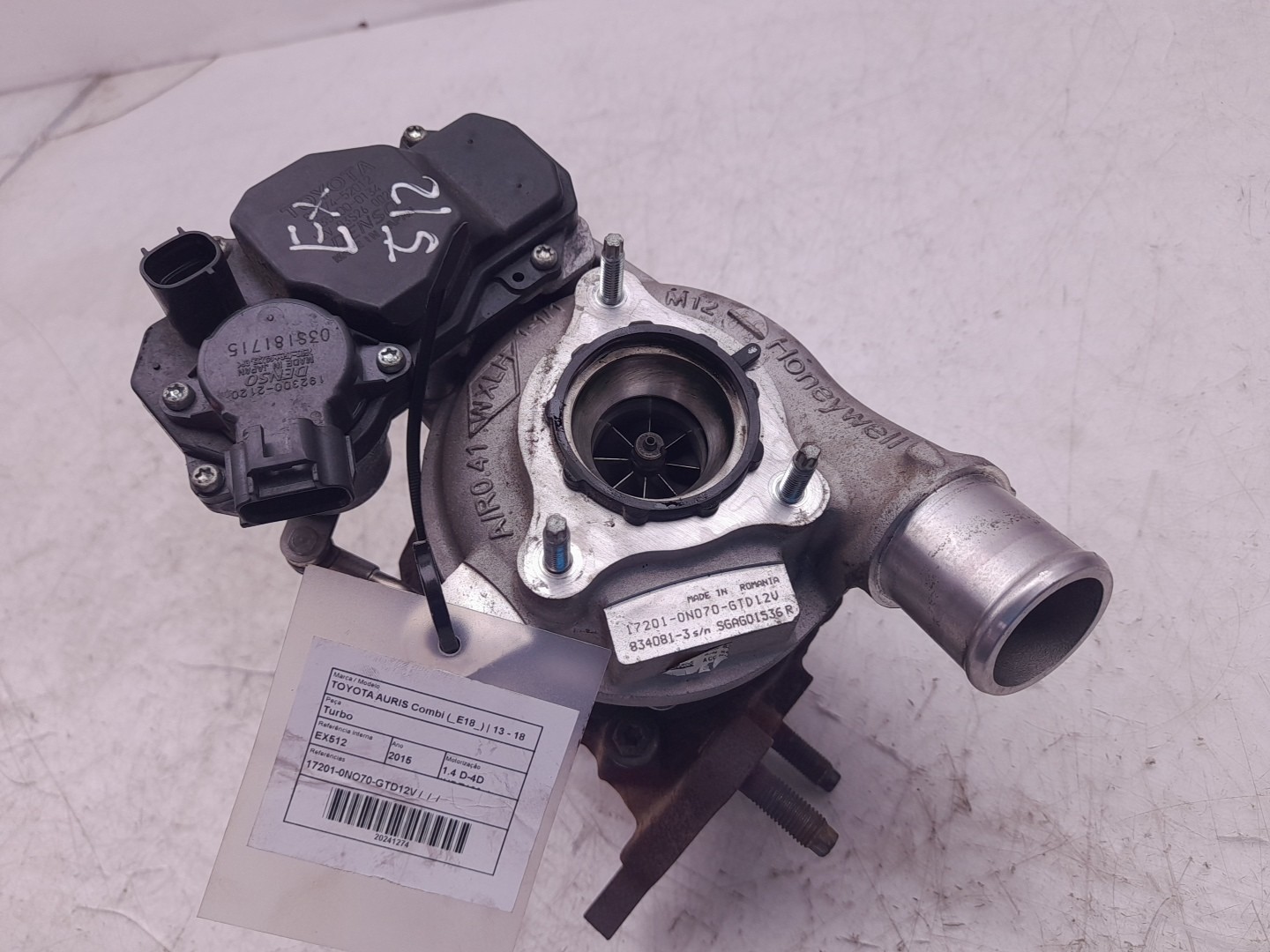 Turbocompresseur TOYOTA Auris Touring Sports (_E18_) Imagem-4