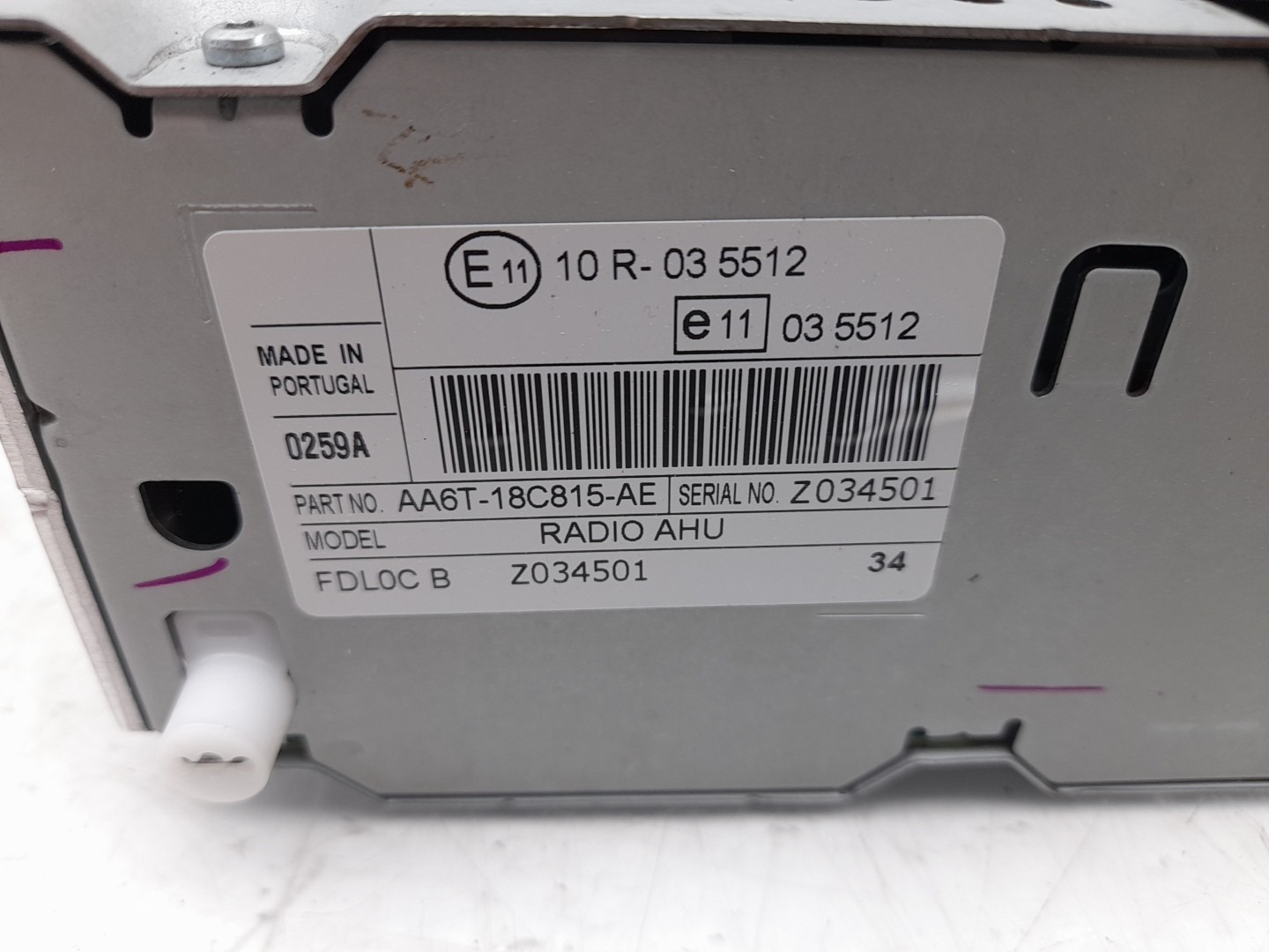 Radio / Autoradio FORD Fiesta VI (CB1, CCN) Imagem-2