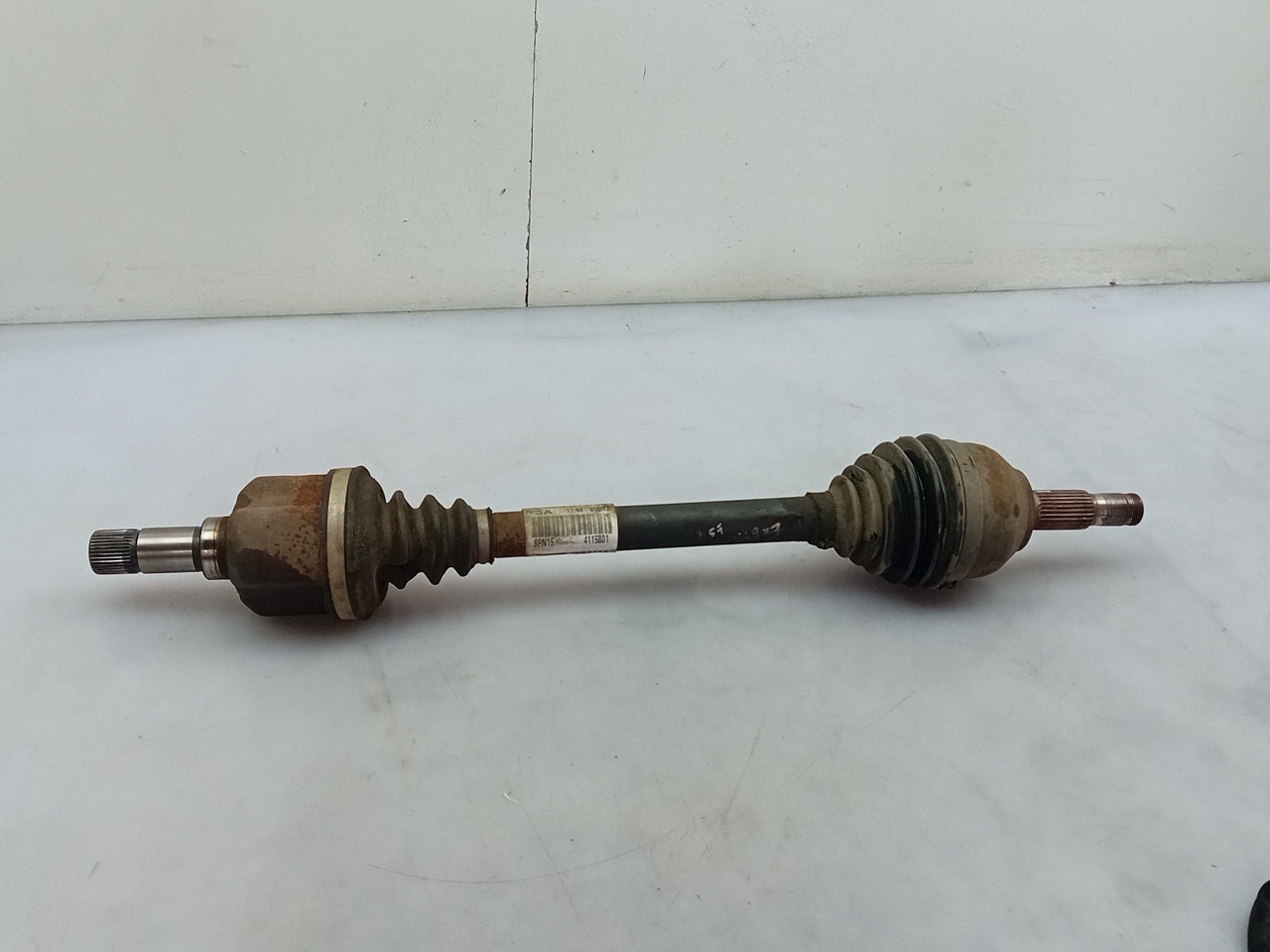 Left front driveshaft