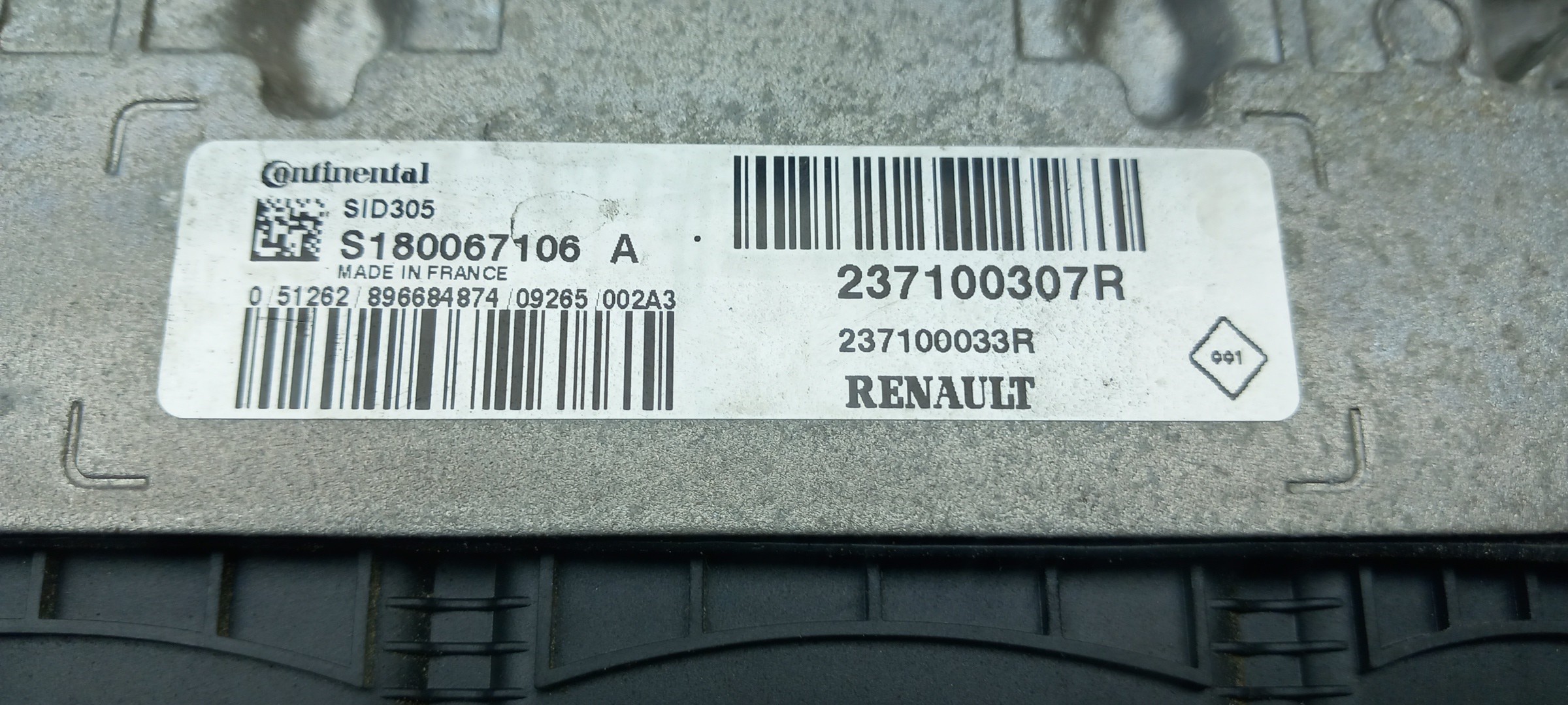 Engine control unit / ECU RENAULT Megane III Grandtour (KZ0/1) Imagem-4