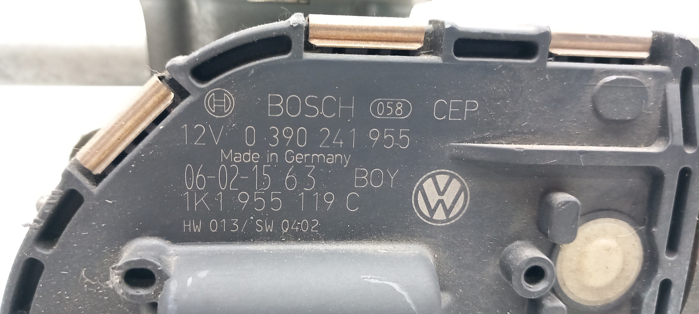 Motor limpa vidros frente VOLKSWAGEN Jetta III (1K2) Imagem-2