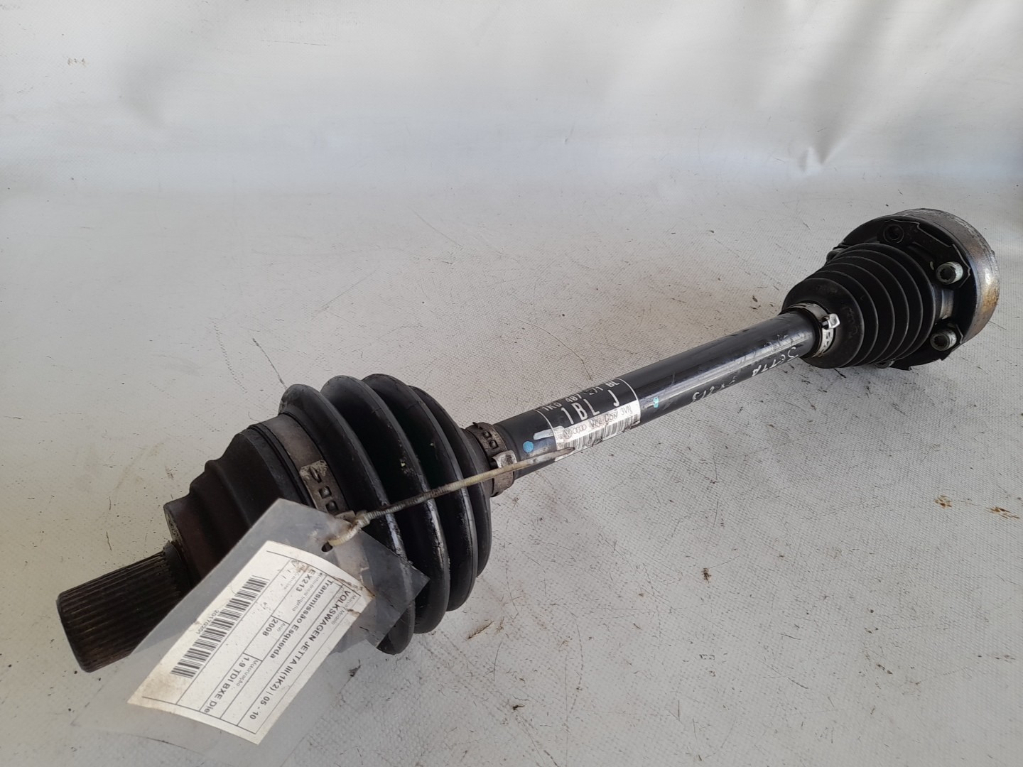 Transmission avant gauche