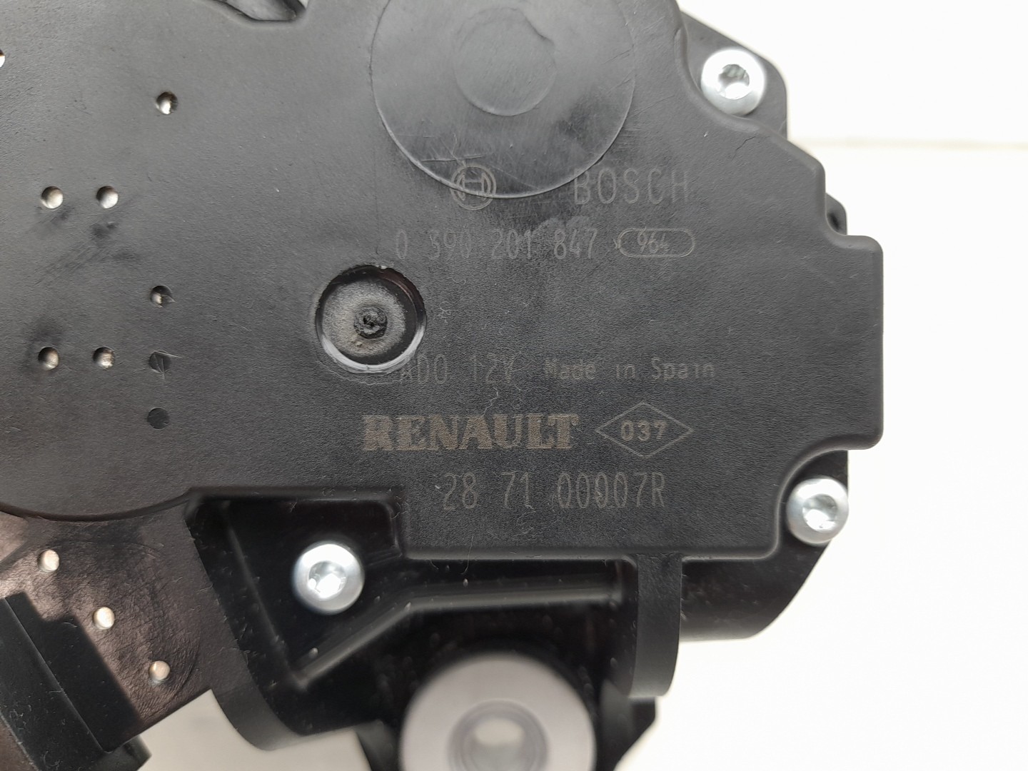 Rear Wiper Motor RENAULT Megane III Grandtour (KZ0/1) Imagem-2