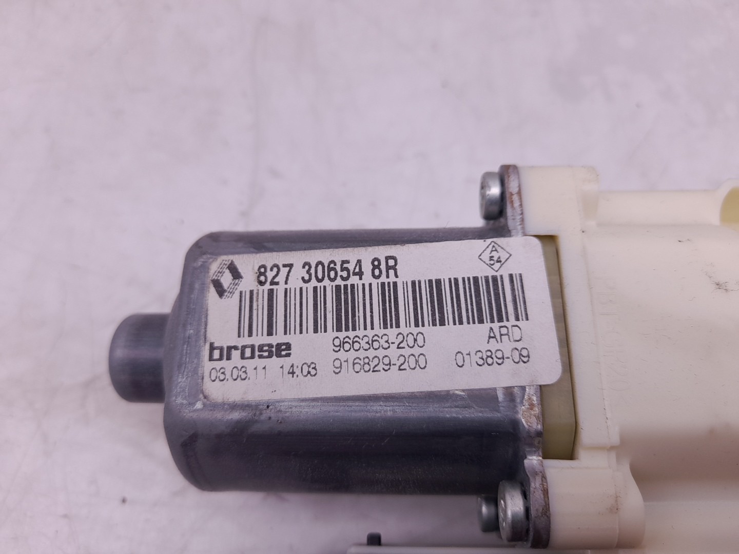 Right Rear  Door Window Regulator Motor RENAULT Megane III (BZ0_) Imagem-2