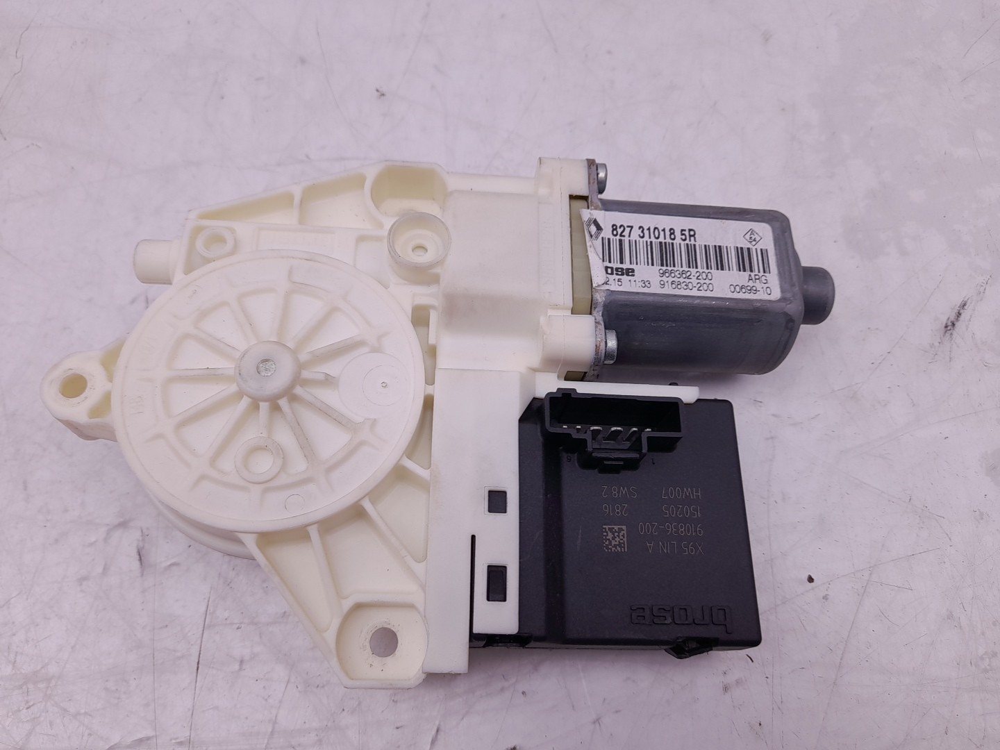 Right Rear  Door Window Regulator Motor RENAULT Megane III (BZ0_) Imagem-2