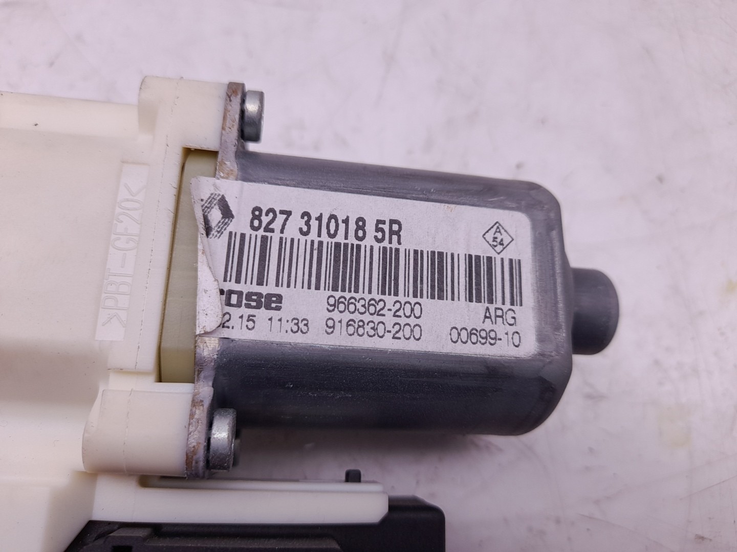 Right Rear  Door Window Regulator Motor RENAULT Megane III (BZ0_) Imagem-4