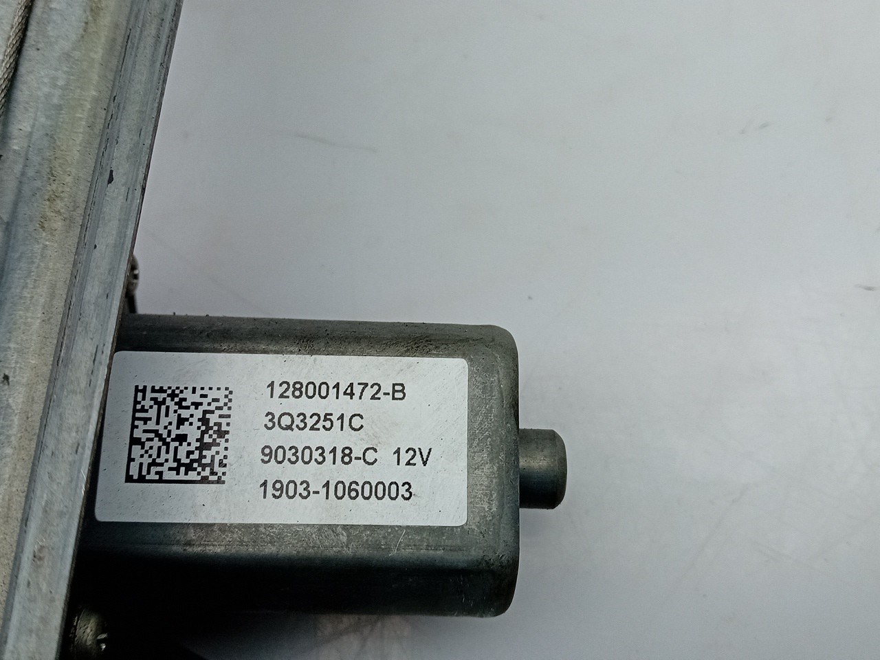 Right front window regulator RENAULT Zoe (BFM_) Imagem-2