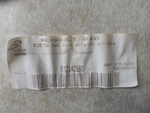 Revestimiento del techo RENAULT Zoe (BFM_) Imagem-2