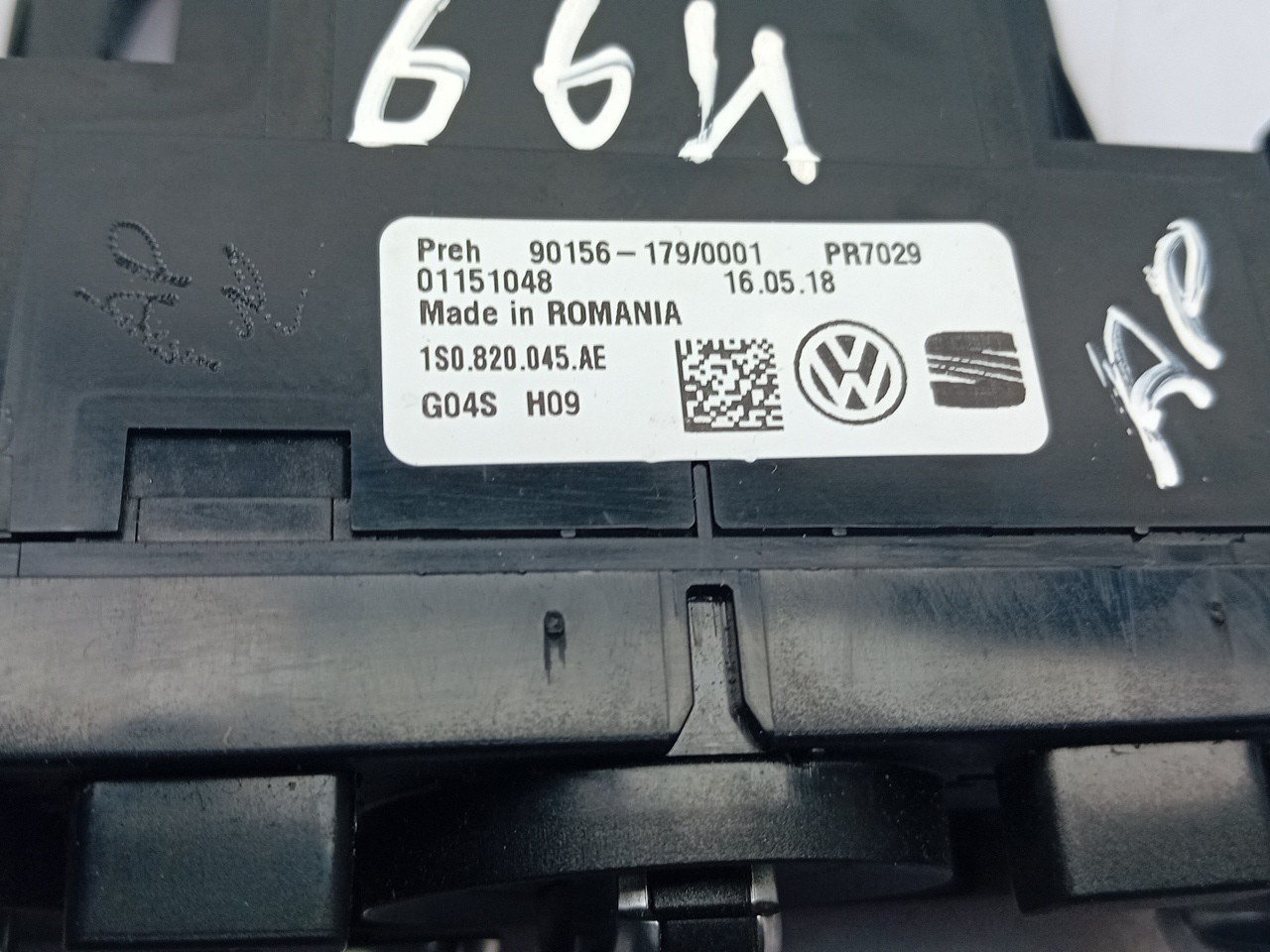 AC switch VOLKSWAGEN Up Imagem-4