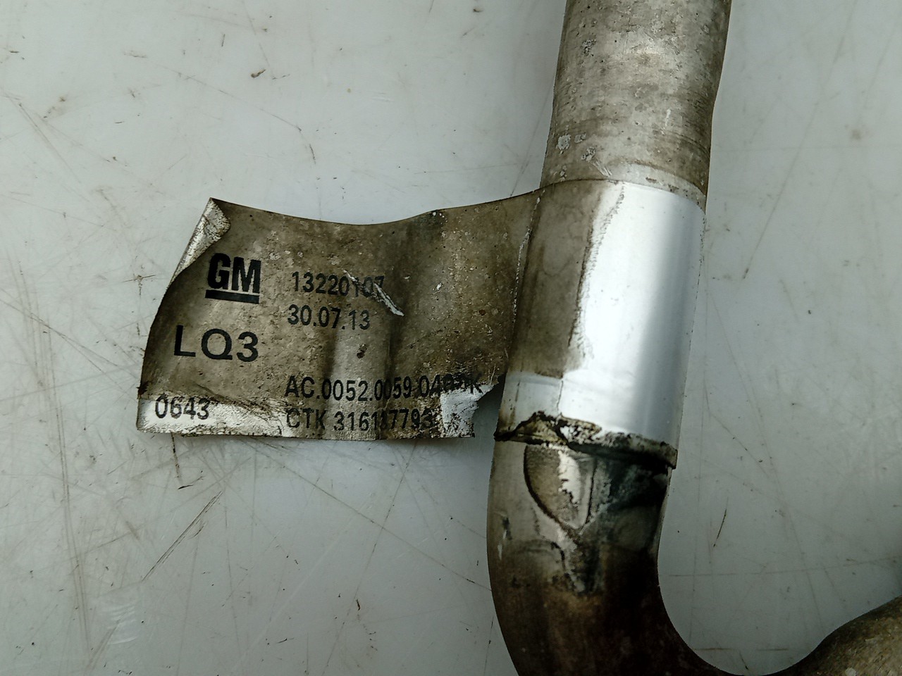 AC pipe OPEL Insignia A Sports Tourer (G09) Imagem-3